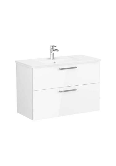 VitrA Root Flat 100 Cm Beyaz Çekmeceli Banyo Dolabı Alt Modül Lav Çok Renkli VitrA Root Flat 100 Cm Beyaz Çekmeceli Banyo Dolabı Alt Modül Lav Çok Renkli