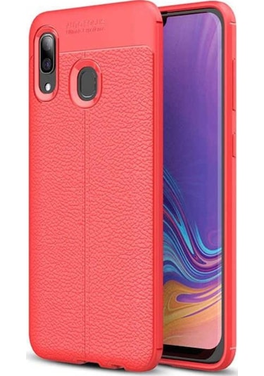 Huawei Honor 8C Kılıf Zore Niss Deri Desenli Silikon Kılıf