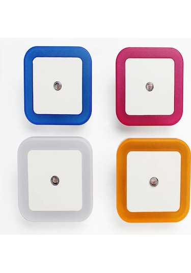 Cata 1w Fişli Sensörlü Gece Lambası 4 Ürün 4 Renk Ct-9500 Diğer