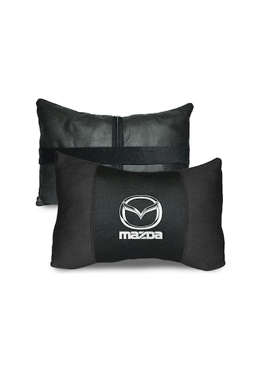 MAZDA 100% PAMUKLU OTO ARAÇ OTO BOYUN YASTIK 2 ADET