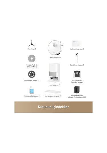 Dreame L10S Ultra Gen2 Robot Süpürge Beyaz