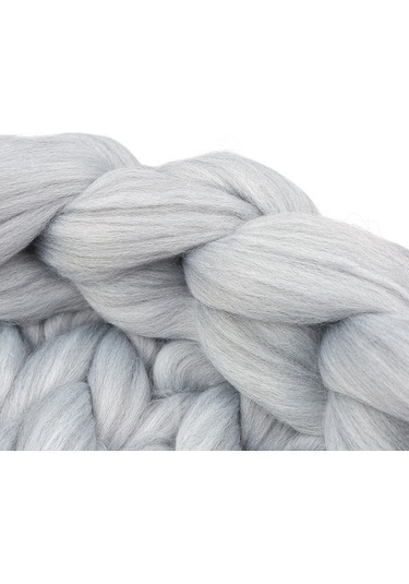 Yifomall Yeni Doğan Fotoğraf Çektirme Matı - 35x8cm Yumuşak El Örgü Battaniye - Bebe Gelişim Takibi Ve Fotoğraf Dekoru - Gri Gri