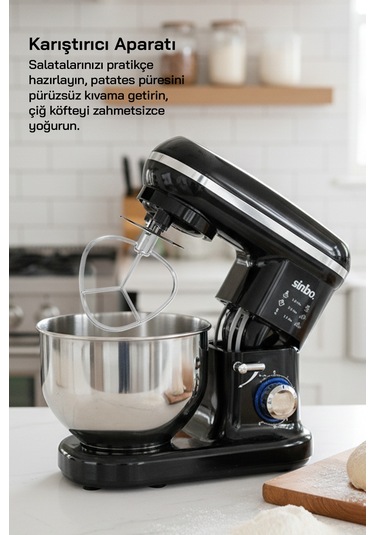 Sinbo SMX-2770 1300 W Standlı Mikser