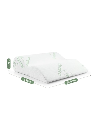 Xindoker Luxdream Bacak Yükseltici Yastık: Cerrahi Sonrası Ve Terapi İçin Ergonomik Tasarım, Bambu Kılıflı, Yüksek Yoğunluklu Köpük Diğer