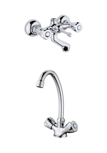 Erce Klasik Banyo + Eviye Bataryası