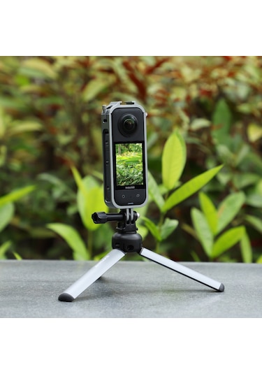 Sunnylıfe Ist-bk514 Insta360 X3 Kamera Kafesi Alüminyum Alaşımlı Koruyucu Çerçeve Genişletme Braketi