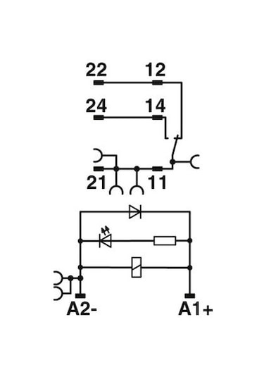Röle Modülü - Rıf-1-rpt-ldp-24dc/1x21