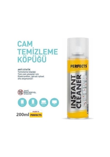 Perfects Anti Statik Ekipman Temizleme Köpüğü Mobil, Laptop,lcd Bilgisayar Ve Ekran Temizleyici Sprey