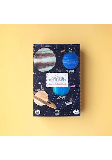 Londji Discover The Planets 200 Parça Puzzle Canlı Renkler