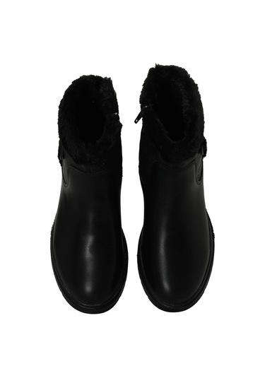 Polaris 166693.z4pr Siyah Kadın Düz Bot 000000000101922080 Siyah