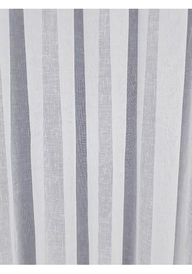 Beyaz Keten Tül Perde Yüksek Kalite Sık Pile 1'e 3 Pile-beyaz Beyaz