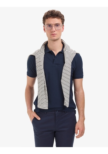 Pierre Cardin Erkek Lacivert Tişört Basic 50325290-vr033