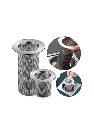 Besthome1 304 Paslanmaz Çelik Kanal Tıkanıklık Önleyici Ağı - 4 Farklı Boyutlu Saç Filtresi Diğer Diğer