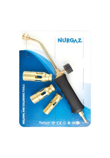 Propan Tav ve Kaynak Takimi 22-28-32 Mm Pirinç Başlıklı Set Siyah - Sarı