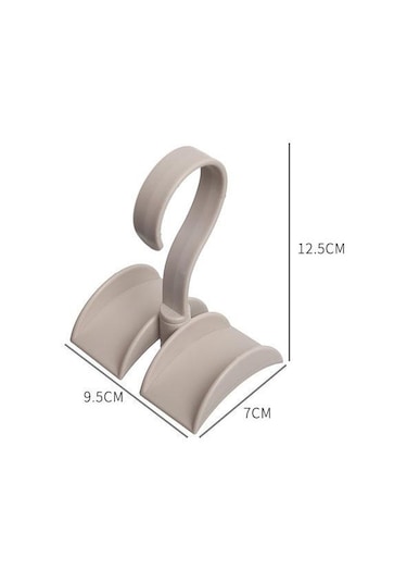 Pembe Rotasyon Elbise Organizatör Çanta Eşarp Dolap Giyim Çanta Depolama Çubuk Depolama Askı Kancası Çanta Asılı Raf Tutucu Kanca Pembe