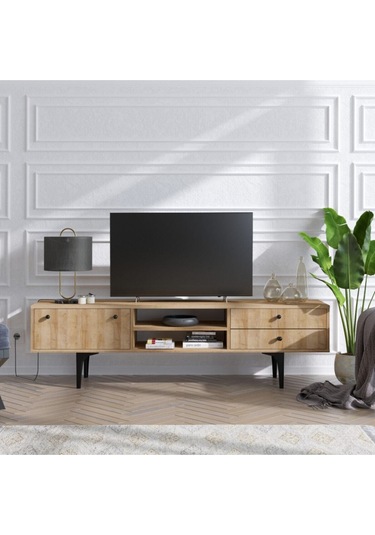 Decormet Alessa Tv Sehpası Safir Meşe Diğer