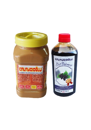 Kalaycıoğlu Çifte Kavrulmuş Tahin 935 G + Kalaycıoğlu Dut Pekmezi 1 KG