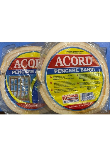 6 Adet Acord Pencere Bandı