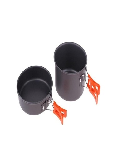 Ulzyvf Skycity Seti Renkli Alüminyum Kamp Tabakları, Pratik Katlanabilir Çok Renkli