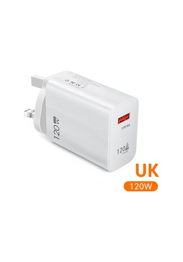 Henruisi 120w Gan Usb Hızlı Şarj Adaptörü İphone Uyumlu 13 14 15 Pro Max Samsung Huawei Oppo Oneplus İçin Dedistribütör Garantili