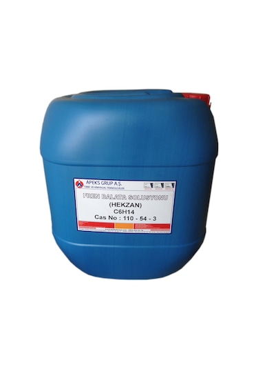 Hekzan - Fren Balata Solüsyonu - C6H14 - 30 Lt
