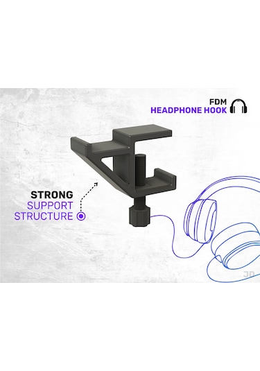 Oyuncu Kulaklık Standı Universal Tüm Markalara Uyumlu