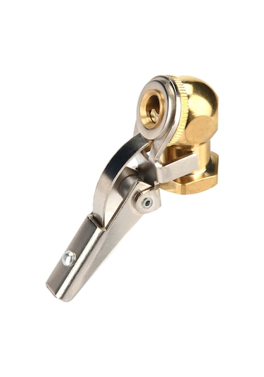 Ximistore9 Bronz Lastik Hava Bağlantısı Kelepçe İle - 1/4" Giriş, Hava Geçirmez, Araba-motor-ulaşım Aracı Uyumlu