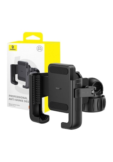 Baseus Gotrip Series Bisiklet Telefon Tutucu, Siyah