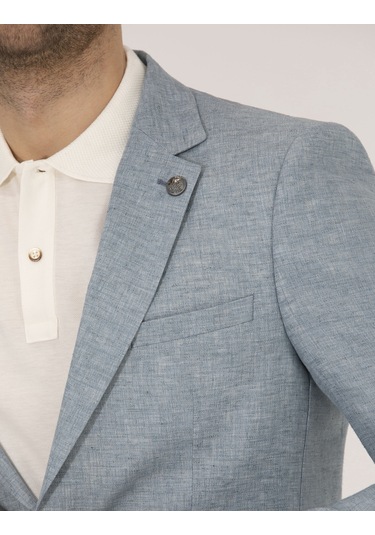 Pierre Cardin Erkek Açık Mavi Ceket 50264619-vr003