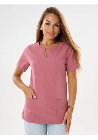 Nairimed Tıbbi Gömlek 414885467 Tozlu Pembe