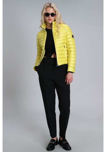 Lufian Mary Kaztüyü Kadin Mont Sari Sarı 122120022100900 Sarı