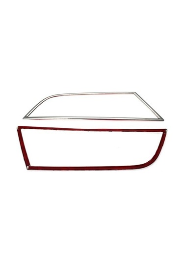 Skoda Octavıa A7 Sis Far Çerçevesi 2015 Krom 2 Parça Paslanma