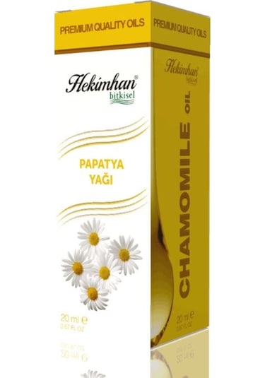 Hekimhan Bitkisel Papatya Yağı 20 ML