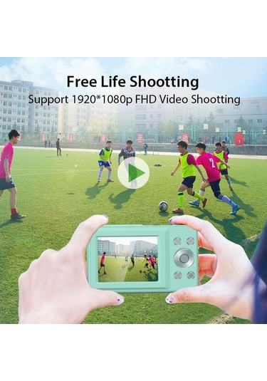 Diğer Andoer 1080p Kamera, 44mp Otomatik Odak, 2.5 Ekran, 16x Zoom, Titreme Önleyici, Yüz Algılama, Gülümseme Yak Çok Renkli