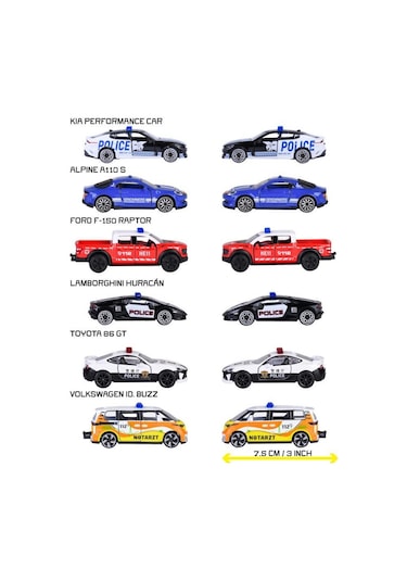 Majorette Rescue World Premium Araçlar - Lamborghini Huracan 3100001