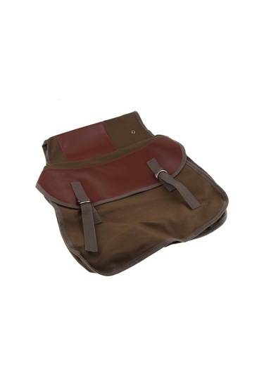 Sürme Arka Çanta Bagaj Bagaj Biker Brown Için Büyük Kapasite A