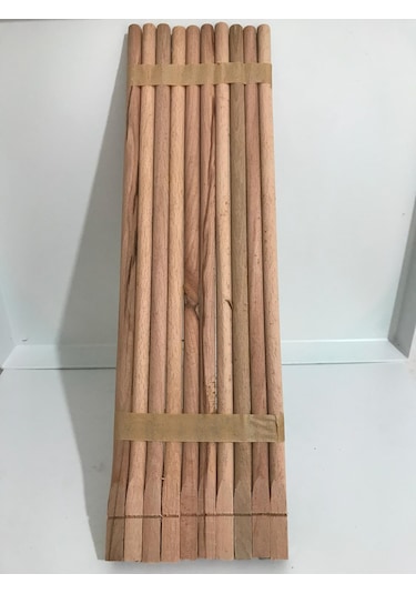 Tahta Tünek 10 Adet 40 Cm Ahşap Tünek