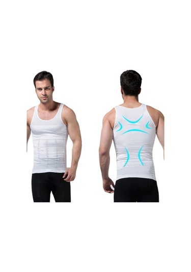 Erkek Atlet Korse Siyah