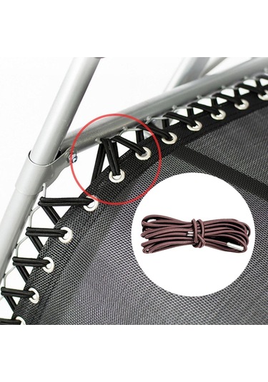 Suntek 4x Gravity Sandalye Kordonları Çim Patio Kahverengi Kahverengi