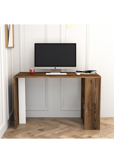 Variant Variant Lima Çalışma Masası - Ceviz / Beyaz Ceviz