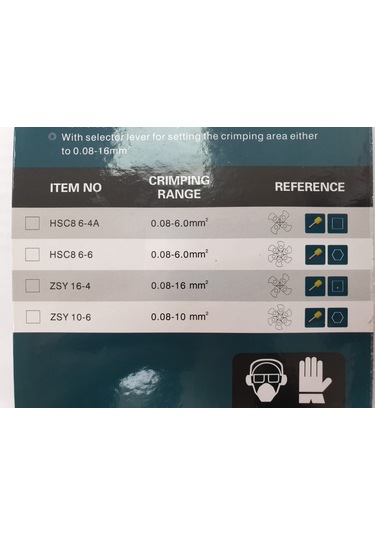 Zupper Hsc8 6-6 Yüksük Sıkma Pensesi