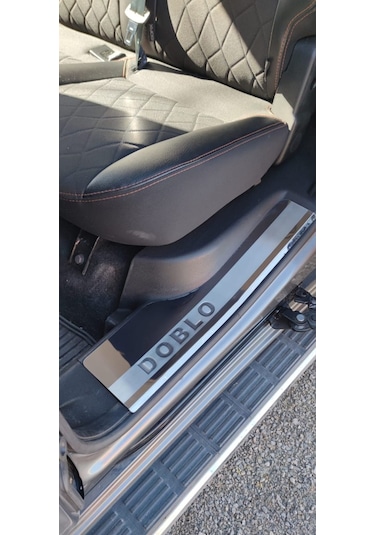 Fiat Doblo Krom İç Kapı Eşiği Takımı 2010-2022 Arası Paslanmaz Çe N11.3874