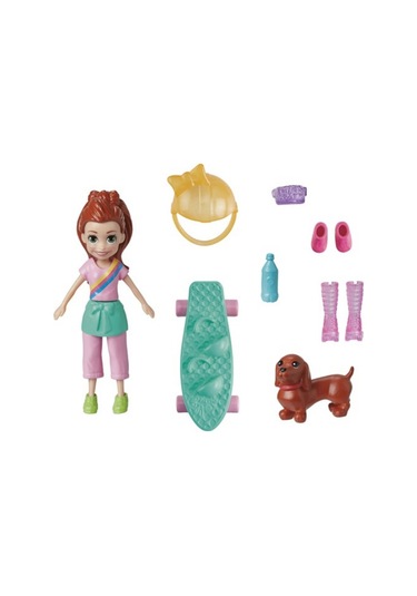 Polly Pocket Fashion Pack - Evcil Hayvanlı Aksesuarlı Moda Kombin Eğlencesi Oyun Seti