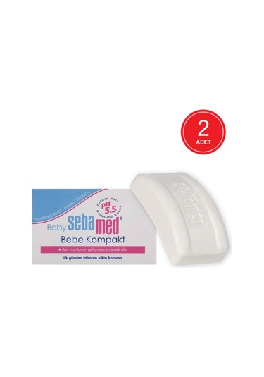 Sebamed Baby PH 5.5 Bebek Kompakt Sabun 100 G x 2