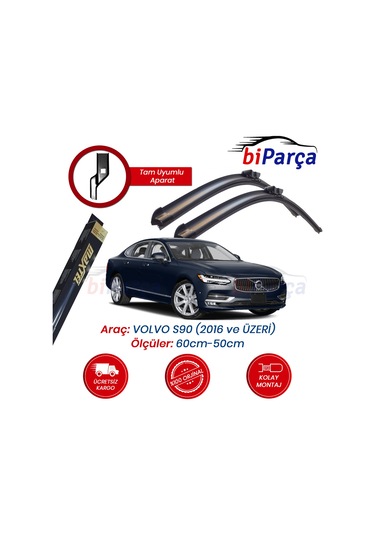 Volvo S90 Maxtel Muz Silecek Takımı 2016 ve Üzeri