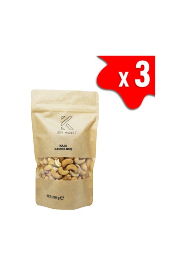 Key Market Doğal Kavrulmuş Kaju 750 G