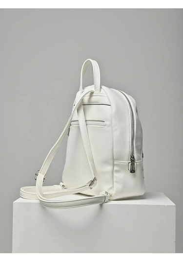 Daniele Patrici Şehir A5 Deri Sırt Çantası 210533440 Beyaz
