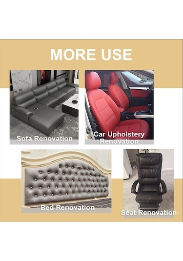 Tongxida Kendinden Yapışkanlı Deri Yama Araba Koltuğu Tamir