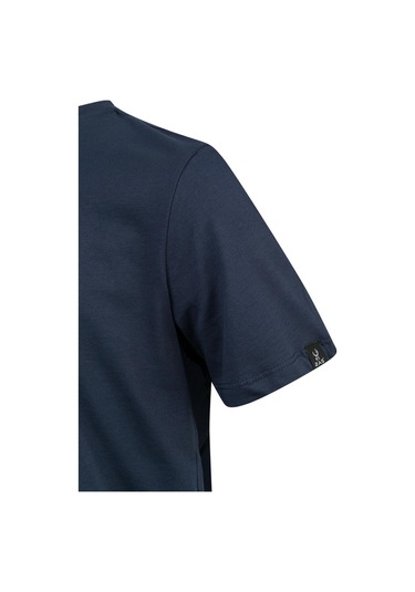 2as Alex Baskılı Erkek Sıfır Yaka T-shirt 035 Lacivert