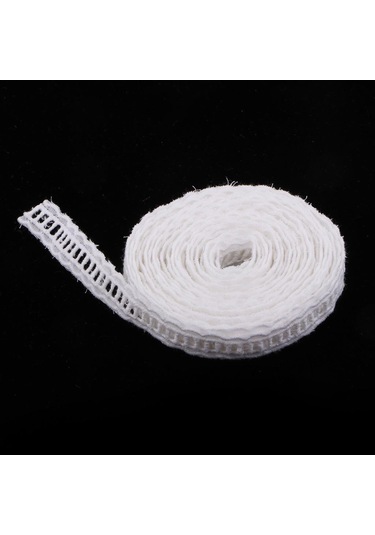 Suntek 5yds Pileli Kenar Bandı Sıkı Pamuk Fırfırlı Trimler